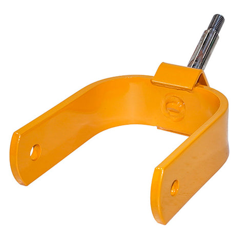 OEM Hustler Caster Fork Assembly 130055 | Front Wheel Fork for Hustler Zero-Turn