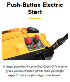 Cub Cadet 1X 21 HP ********NO LONGER AVAILABLE********