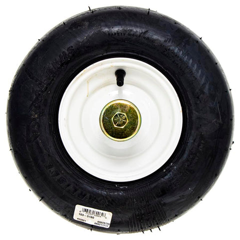 Toro 103-5189 ASM, WHEEL AND TIRE W/ AXLE