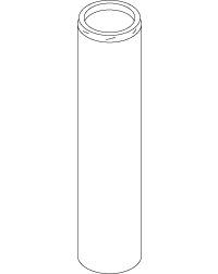 Central Boiler 10508 CHIMNEY,8X48,SS,RIDGED,TYPE CB.