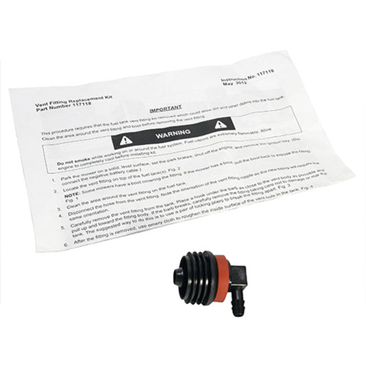 OEM Hustler Vent Fitting Kit 117118 | Genuine Vent Hardware Replacement