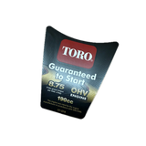 Toro 121-2318 DECAL-SHROUD