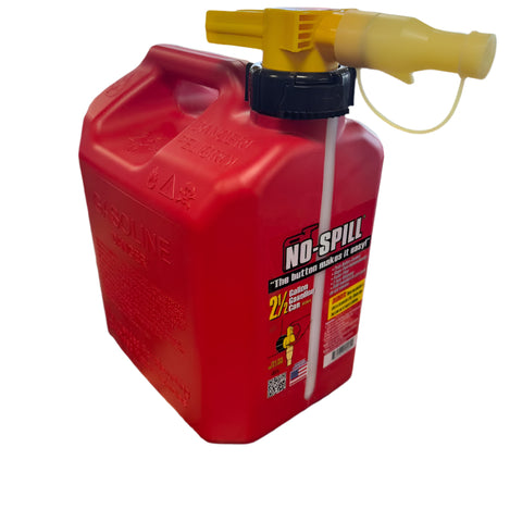 1405 No-Spill 2-1/2-Gallon Poly -Gas Can