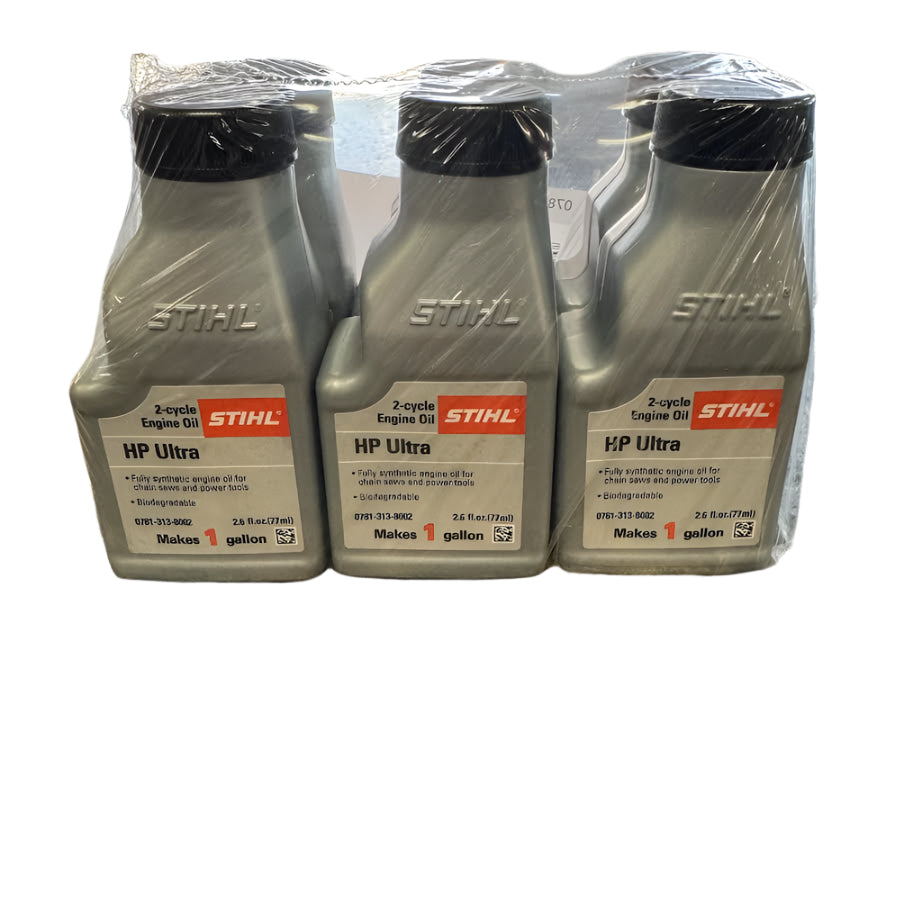 STIHL HP Ultra 50:1 Synthetic 2-Cycle Oil | Genuine OEM 2.6 oz (6