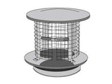 Central Boiler 2900598 CHIMNEY CAP,SPARK ARRESTOR,SS,8"