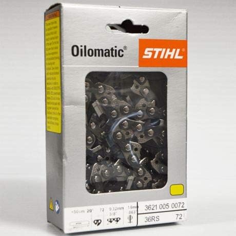 Stihl 20 Rapid Hexa Chain Upgrade Kit 4 - 3/8 .063 (1.6mm) 36RH72 - Radmore & Tucker Stihl 20 Rapid Hexa Chain Upgrade Kit 4 - 3/8 .063 (1.6mm) 36RH72 - Radmore & Tucker