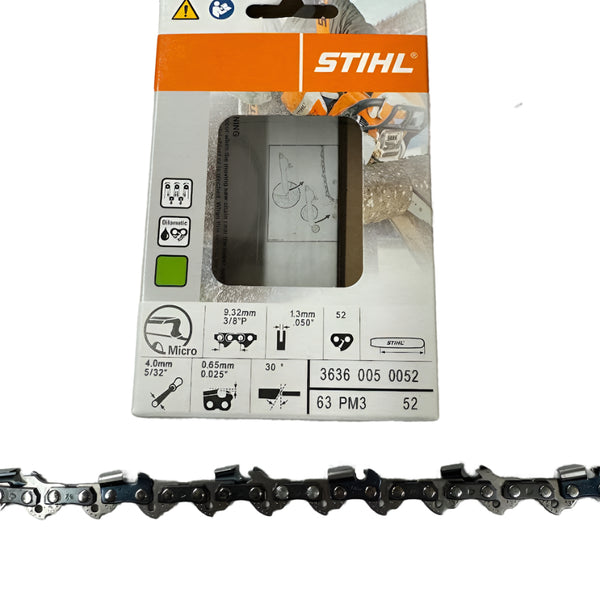 STIHL 3636 005 0052 - 63PMC3 52E CHAIN LOOP