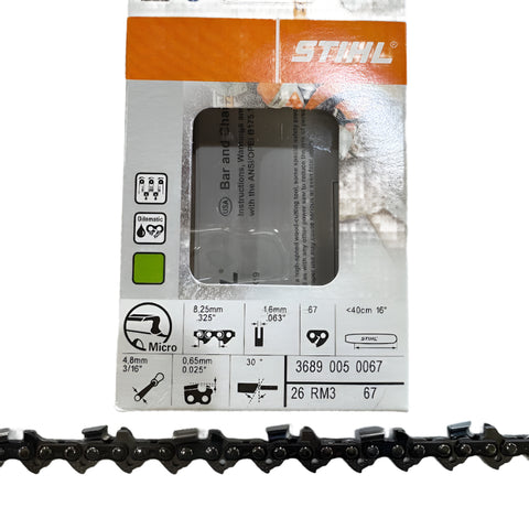STIHL 3689 005 0067 26RM3 67CHAIN LOOP