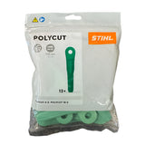 STIHL 4002 007 1020 - POLYCUT BLADES 6-2, 18-2 (12 PER PACKAGE)