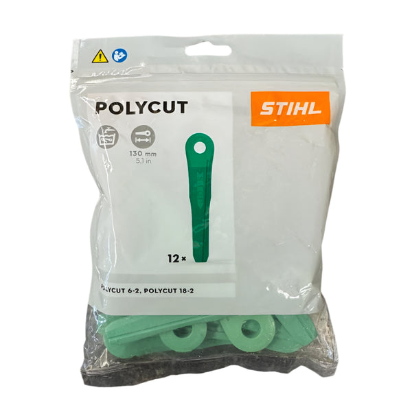 STIHL 4002 007 1020 - POLYCUT BLADES 6-2, 18-2 (12 PER PACKAGE)