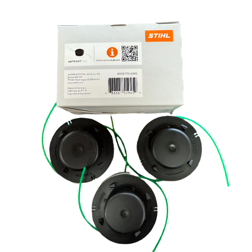kiki291708オーダーページ-2 Stihl 4008 710 4302 3-Pack .080 Spool for AutoCut 2-2 | P & P