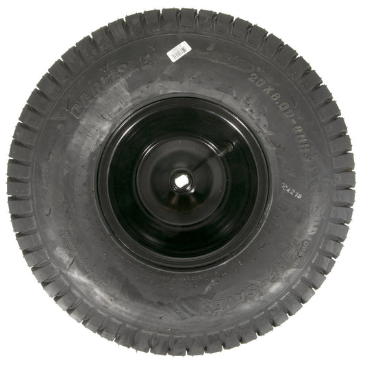 Cub Cadet 490-327-F007 20x8-8 Rear Wheel Assembly | Black Rim DD Hub