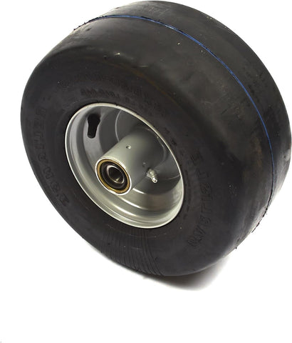 Ferris 5023279YP Flat Free Tire Assembly w/ Tapered Bearings 13x6.5-6 – Genuine OEM Briggs & Stratton (Replaces 5023279)
