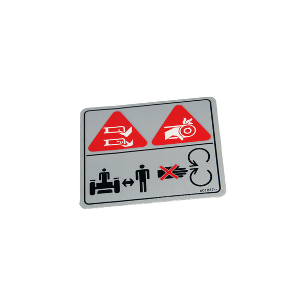Hustler - 601837 - DECAL DECK DANGER