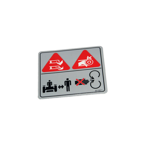Hustler - 601837 - DECAL DECK DANGER