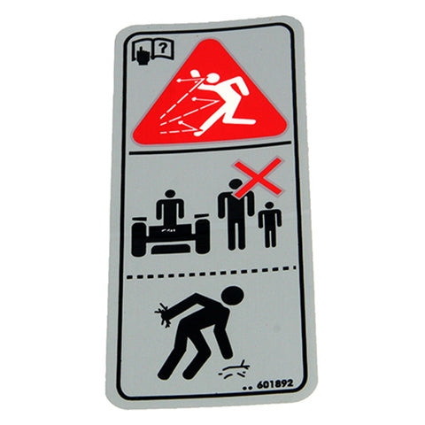Hustler - 601892 - DECAL THROWN OBJE