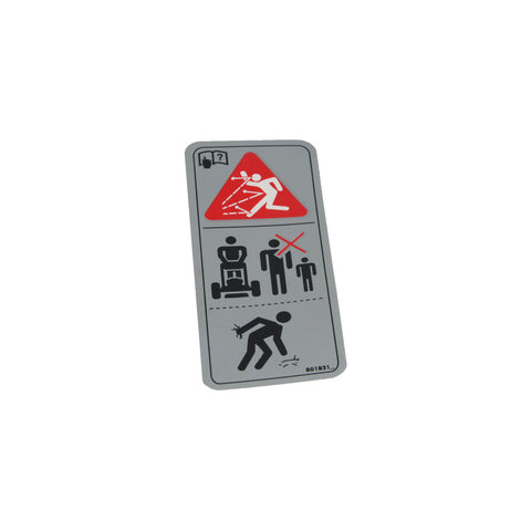 Hustler - 601931 - DECAL THROWN OBJE