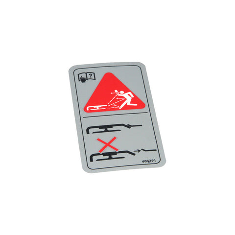 Hustler - 603391 - DECAL RUBBER FLAP