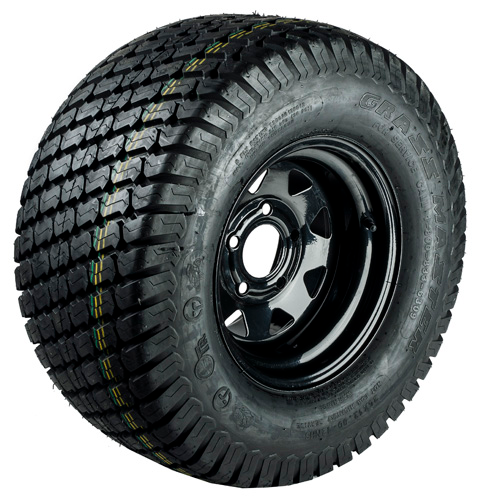 Hustler 603773 Tire & Wheel Assembly 26x12.00-12 Black | OEM