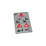 Hustler - 606151 - DECAL DANGER / CH