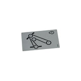 Hustler - 606216 - DECAL BELT ROUTIN