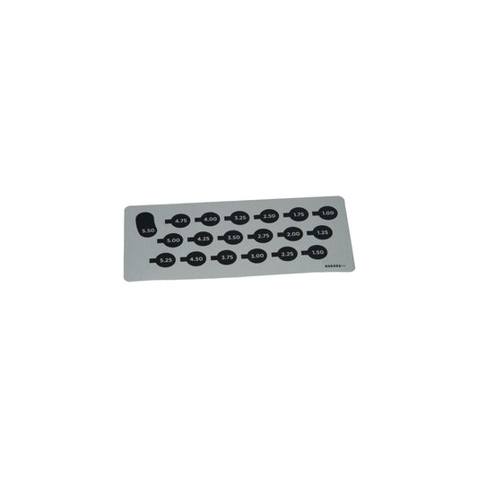 Hustler - 606452 - DECAL DECK HEIGHT