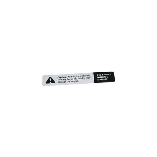 Hustler - 606453 - DECAL CAUTION