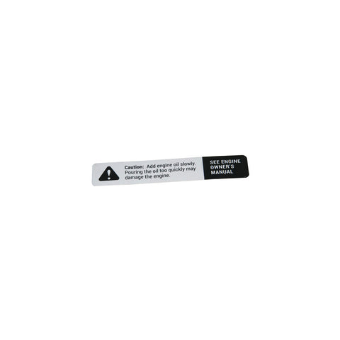 Hustler - 606453 - DECAL CAUTION