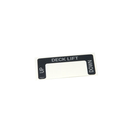 Hustler - 606594 - DECAL DECK LIFT S
