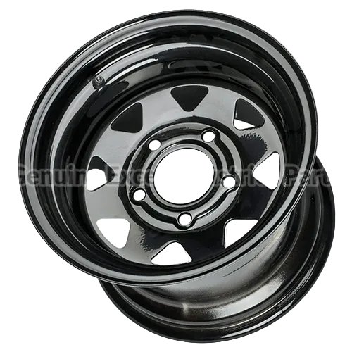 Hustler 606822 Rear Drive Wheel 12x8.50 5x4.5 Black | OEM