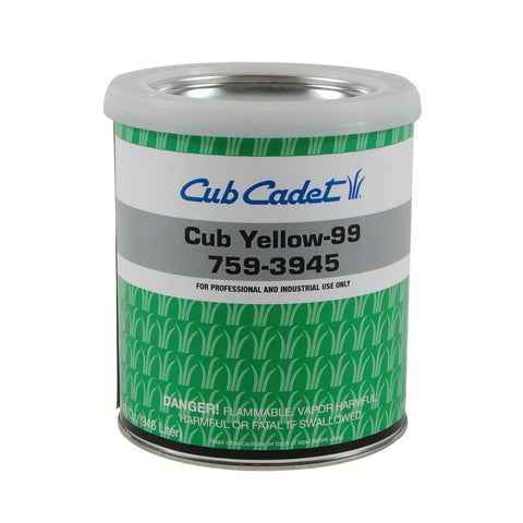 Cub Cadet Paint-Cub Yellow 99 - 759-3945