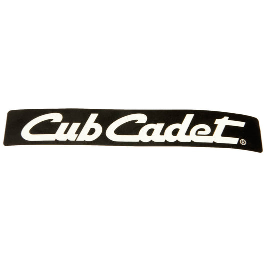 Cub Cadet Label-Cub Cadet  Log - 777D19858