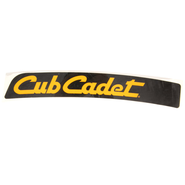 Cub Cadet Label-Cub Cadet Logo R Pod   - 777D20314