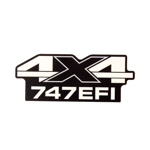 Cub Cadet Label-Uv Bed 747 E - 777D20652