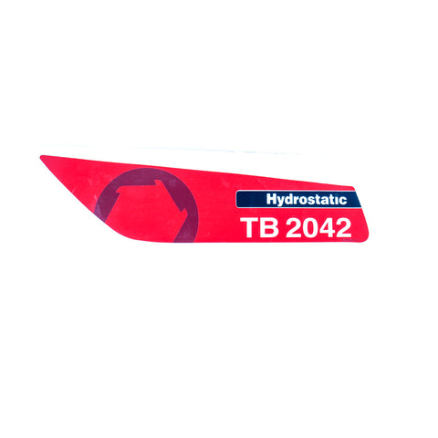 Cub Cadet Label-Tb2042 Hydro R - 777D20840