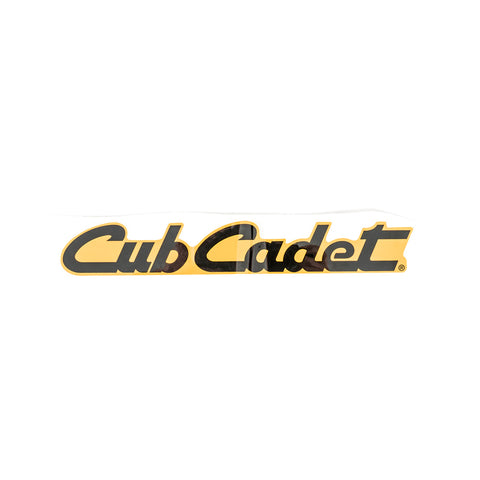 Cub Cadet Label-Cub Cadet Logo - 777D21024