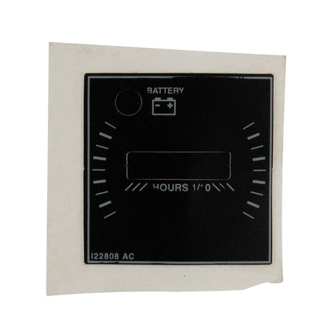 Cub Cadet Label-Hour Meter - 777I22808