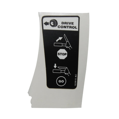 Cub Cadet Label-Widecut Hand - 777I22815