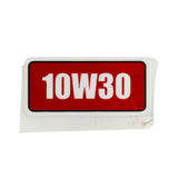 Cub Cadet Label-10W30 - 777I23349