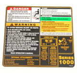 Cub Cadet Label-Frame Cover - 777S32531