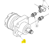 Hustler - 779181 - WHEEL MOTOR ME 18