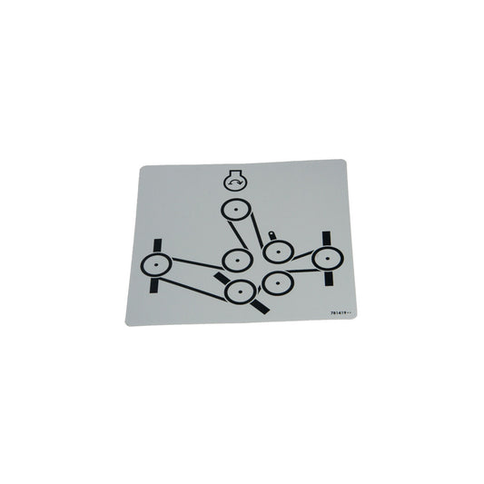 Hustler - 781419 - DECAL BELT