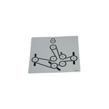 Hustler - 781419 - DECAL BELT