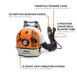 Stihl BR 600 Gas Powered Backpack Blowers