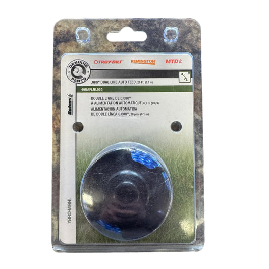 Cub Cadet 49UAFLNL953 .080 Dual Line Replacement Cartridge