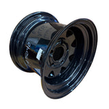 Hustler 606822 Rear Drive Wheel 12x8.50 5x4.5 Black | OEM