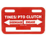 Cub Cadet Plate-Tine Engage - GW-2263