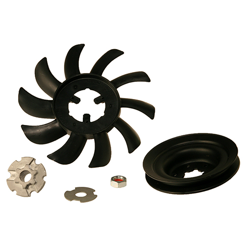 Hustler - 602094P - KIT-FAN & PULLEY