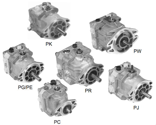 Hydro-Gear PR-2KCD-GL1G-XXXX - PUMP, PR SERIES