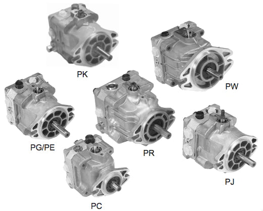 Hydro-Gear PR-1KCC-TA1X-XXXX - PUMP, VARIABLE, 16CC